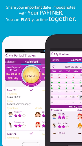 My Period Tracker / Calendar Screenshot 1 - AppWisp.com My Period Tracker / Calendar Screenshot 1 - AppWisp.com