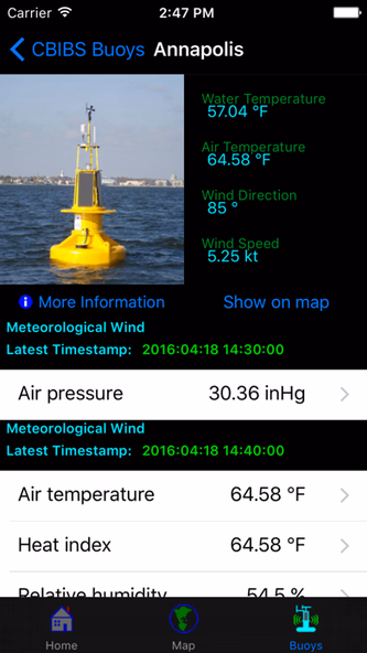 Smart Buoys Screenshot 3 - AppWisp.com Smart Buoys Screenshot 3 - AppWisp.com