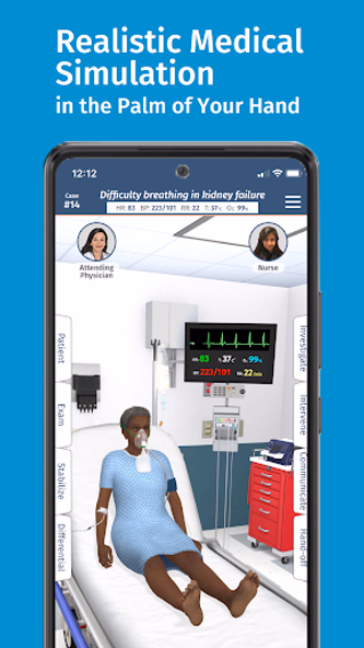 Full Code Medical Simulation Screenshot 1 - AppWisp.com Full Code Medical Simulation Screenshot 1 - AppWisp.com