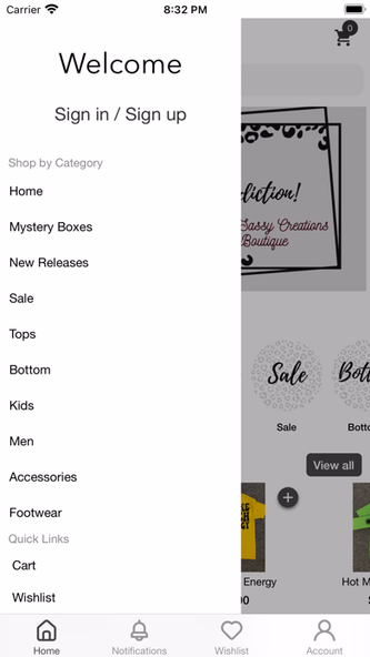 Classy and Sassy Boutique Screenshot 2 - AppWisp.com Classy and Sassy Boutique Screenshot 2 - AppWisp.com