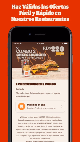 Burger King® RD Screenshot 4 - AppWisp.com Burger King® RD Screenshot 4 - AppWisp.com