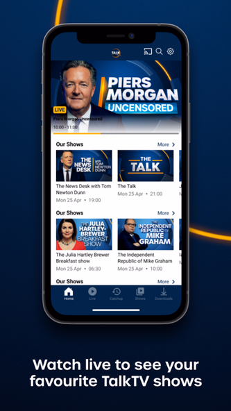 TalkTV Screenshot 2 - AppWisp.com TalkTV Screenshot 2 - AppWisp.com