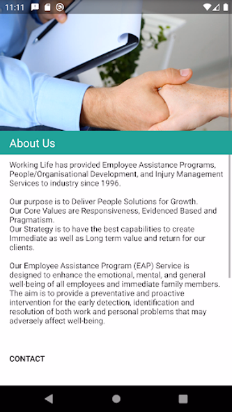 Working Life EAP Screenshot 2 - AppWisp.com Working Life EAP Screenshot 2 - AppWisp.com
