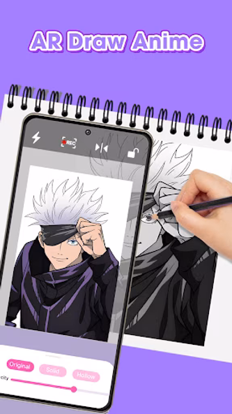 Draw Anime - AR Drawing Sketch Screenshot 1 - AppWisp.com Draw Anime - AR Drawing Sketch Screenshot 1 - AppWisp.com