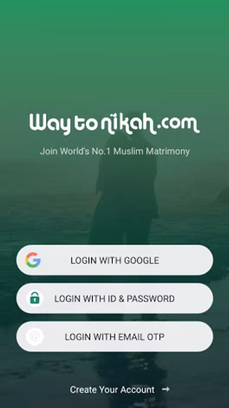 Way To Nikah: Muslim Matrimony Screenshot 2 - AppWisp.com Way To Nikah: Muslim Matrimony Screenshot 2 - AppWisp.com
