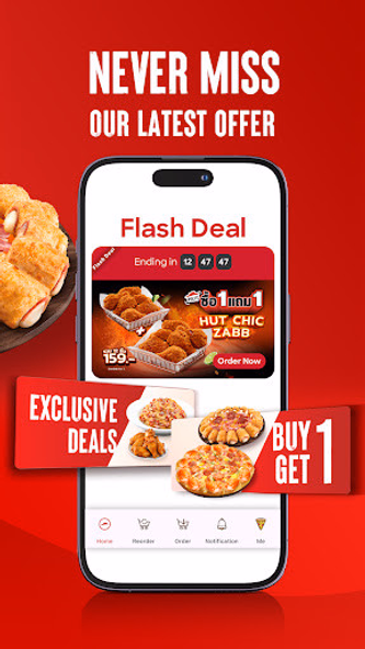 PizzaHut Thailand Screenshot 2 - AppWisp.com PizzaHut Thailand Screenshot 2 - AppWisp.com