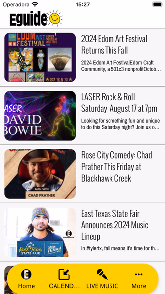 EGuide Tyler Screenshot 2 - AppWisp.com EGuide Tyler Screenshot 2 - AppWisp.com