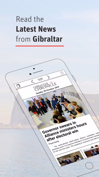 Gibraltar Chronicle Newspaper Screenshot 1 - AppWisp.com Gibraltar Chronicle Newspaper Screenshot 1 - AppWisp.com