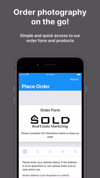 SOLD Real Estate Marketing Screenshot 1 - AppWisp.com SOLD Real Estate Marketing Screenshot 1 - AppWisp.com