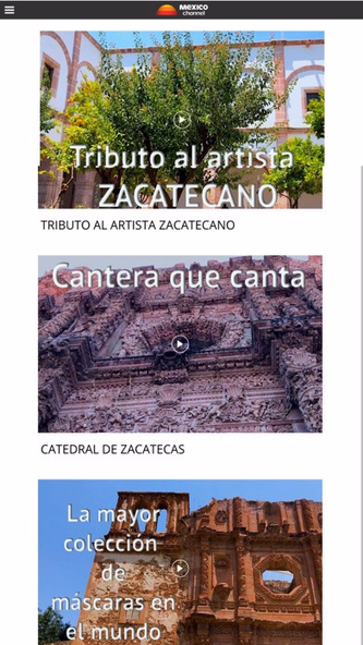 Mexico Channel Screenshot 3 - AppWisp.com Mexico Channel Screenshot 3 - AppWisp.com