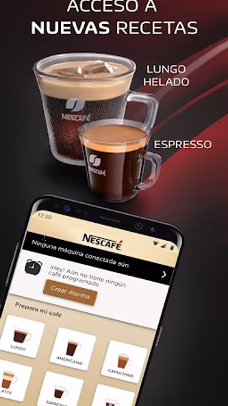 NESCAFÉ Coffee Machine Screenshot 2 - AppWisp.com NESCAFÉ Coffee Machine Screenshot 2 - AppWisp.com