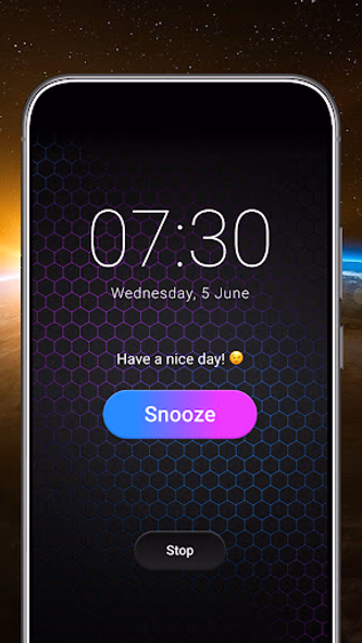 Music Alarm Clock - Alarmus Screenshot 1 - AppWisp.com Music Alarm Clock - Alarmus Screenshot 1 - AppWisp.com