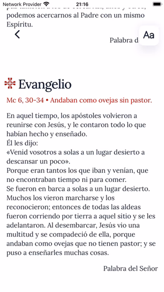 ePrex: Liturgia Horas - Saints Screenshot 3 - AppWisp.com