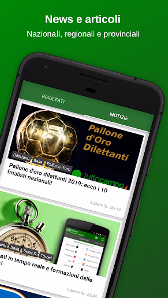 Tuttocampo - Calcio Screenshot 1 - AppWisp.com Tuttocampo - Calcio Screenshot 1 - AppWisp.com