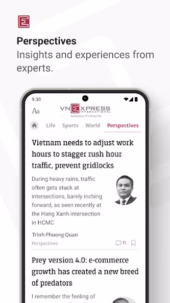 VnExpress: Vietnam Latest News Screenshot 4 - AppWisp.com VnExpress: Vietnam Latest News Screenshot 4 - AppWisp.com