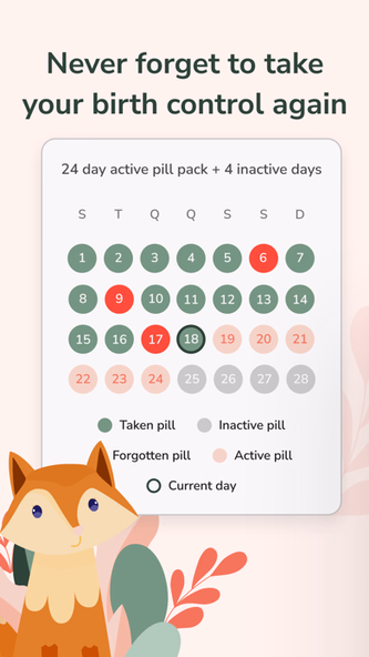 Pill Time : Birth Control Screenshot 1 - AppWisp.com Pill Time : Birth Control Screenshot 1 - AppWisp.com