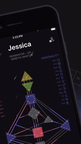 Human Design: HD Birth Chart Screenshot 2 - AppWisp.com Human Design: HD Birth Chart Screenshot 2 - AppWisp.com