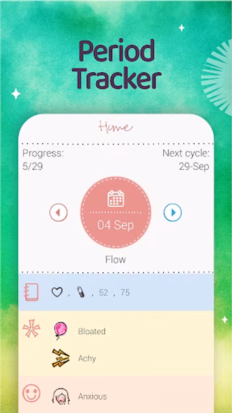 Maya - Period & Health Screenshot 2 - AppWisp.com Maya - Period & Health Screenshot 2 - AppWisp.com