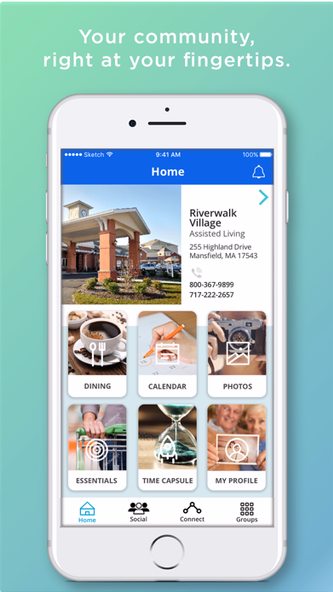 Connected Living by Sentrics Screenshot 1 - AppWisp.com Connected Living by Sentrics Screenshot 1 - AppWisp.com