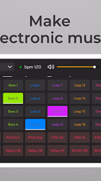 DJ Loop Pads - Music Maker Screenshot 2 - AppWisp.com DJ Loop Pads - Music Maker Screenshot 2 - AppWisp.com