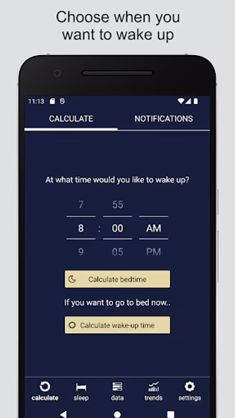 Sleep Calculator Screenshot 1 - AppWisp.com Sleep Calculator Screenshot 1 - AppWisp.com