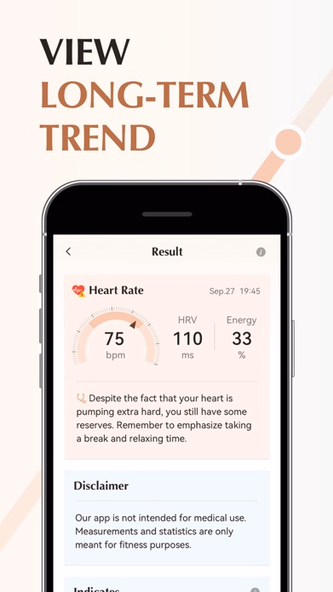 DailyCare - Heart Rate Monitor Screenshot 3 - AppWisp.com DailyCare - Heart Rate Monitor Screenshot 3 - AppWisp.com