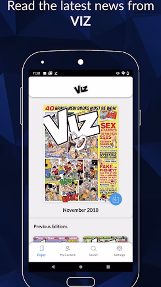 Viz Magazine Screenshot 1 - AppWisp.com Viz Magazine Screenshot 1 - AppWisp.com
