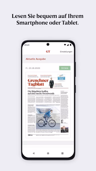 Grenchner Tagblatt E-Paper Screenshot 1 - AppWisp.com Grenchner Tagblatt E-Paper Screenshot 1 - AppWisp.com