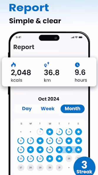 Pedometer - Walk & Lose Weight Screenshot 3 - AppWisp.com Pedometer - Walk & Lose Weight Screenshot 3 - AppWisp.com