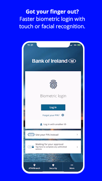 Bank of Ireland Mobile Banking Screenshot 1 - AppWisp.com Bank of Ireland Mobile Banking Screenshot 1 - AppWisp.com