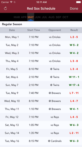 Boston Baseball - Sox edition Screenshot 4 - AppWisp.com Boston Baseball - Sox edition Screenshot 4 - AppWisp.com