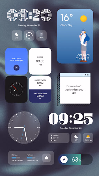 OneUI 7 KWGT LiTE Screenshot 2 - AppWisp.com OneUI 7 KWGT LiTE Screenshot 2 - AppWisp.com