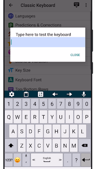 Classic Big Keyboard Screenshot 1 - AppWisp.com