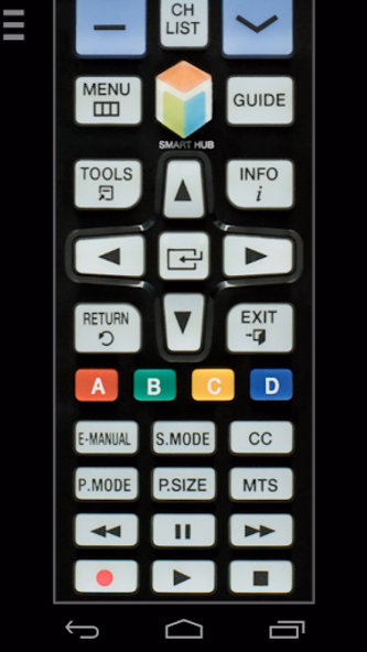 TV Remote for Samsung TV Screenshot 2 - AppWisp.com TV Remote for Samsung TV Screenshot 2 - AppWisp.com