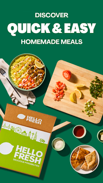 HelloFresh: Meal Kit Delivery Screenshot 1 - AppWisp.com HelloFresh: Meal Kit Delivery Screenshot 1 - AppWisp.com