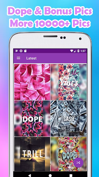 Dope Wallpapers MX Screenshot 1 - AppWisp.com Dope Wallpapers MX Screenshot 1 - AppWisp.com