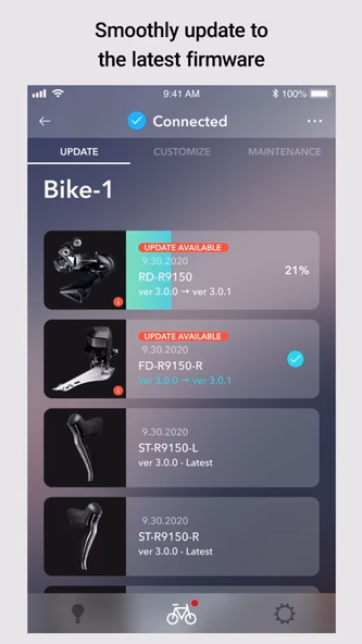 E-TUBE PROJECT Cyclist Screenshot 1 - AppWisp.com E-TUBE PROJECT Cyclist Screenshot 1 - AppWisp.com