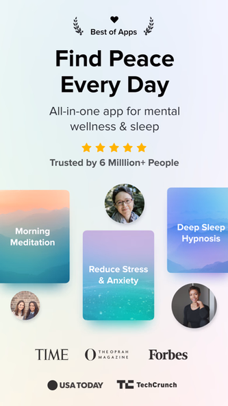 Aura: Meditation & Sleep, CBT Screenshot 1 - AppWisp.com Aura: Meditation & Sleep, CBT Screenshot 1 - AppWisp.com