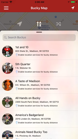 Find Bucky Screenshot 3 - AppWisp.com Find Bucky Screenshot 3 - AppWisp.com