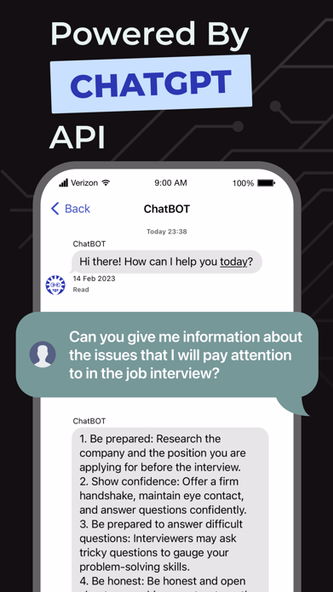 AI ChatBot : Virtual Assistant Screenshot 2 - AppWisp.com AI ChatBot : Virtual Assistant Screenshot 2 - AppWisp.com