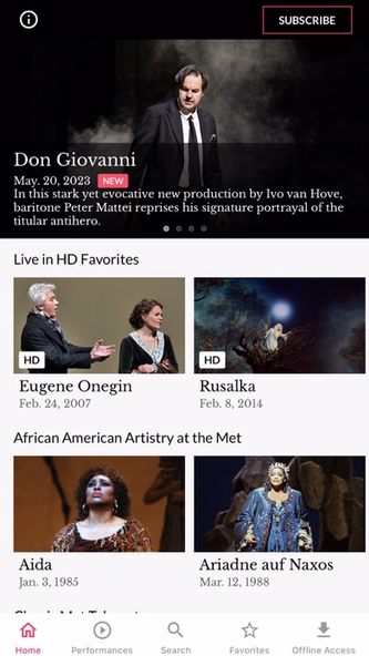 Met Opera on Demand Screenshot 2 - AppWisp.com