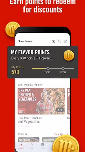 Flavor Maker by McCormick Screenshot 1 - AppWisp.com Flavor Maker by McCormick Screenshot 1 - AppWisp.com
