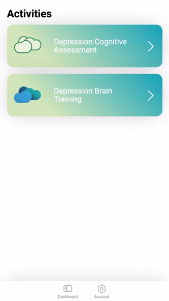 Depression Cognitive Research Screenshot 2 - AppWisp.com Depression Cognitive Research Screenshot 2 - AppWisp.com