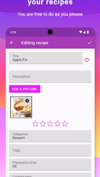 My Recipe Box: My Cookbook Screenshot 3 - AppWisp.com My Recipe Box: My Cookbook Screenshot 3 - AppWisp.com