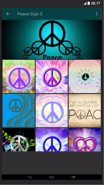 Peace Sign Wallpaper Screenshot 1 - AppWisp.com Peace Sign Wallpaper Screenshot 1 - AppWisp.com