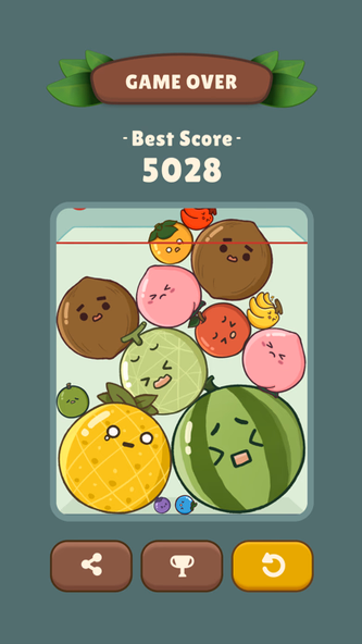 Watermelon Merge Fruits Puzzle Screenshot 4 - AppWisp.com Watermelon Merge Fruits Puzzle Screenshot 4 - AppWisp.com