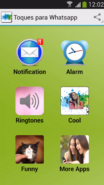 Ringtones for Whatsapp Screenshot 1 - AppWisp.com Ringtones for Whatsapp Screenshot 1 - AppWisp.com