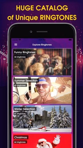 Ringtones for iPhone: Music Screenshot 1 - AppWisp.com