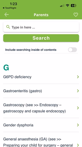 Kids Health Info Screenshot 3 - AppWisp.com Kids Health Info Screenshot 3 - AppWisp.com