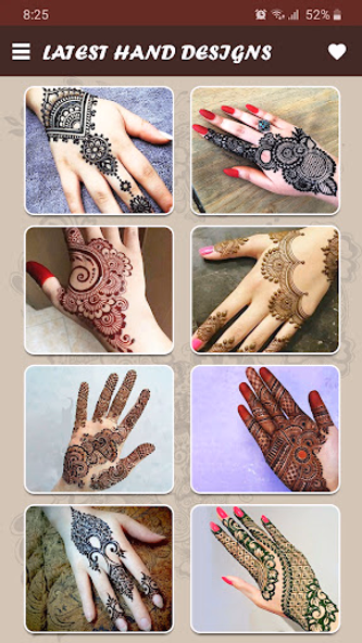 Offline Mehndi Designs Screenshot 4 - AppWisp.com Offline Mehndi Designs Screenshot 4 - AppWisp.com